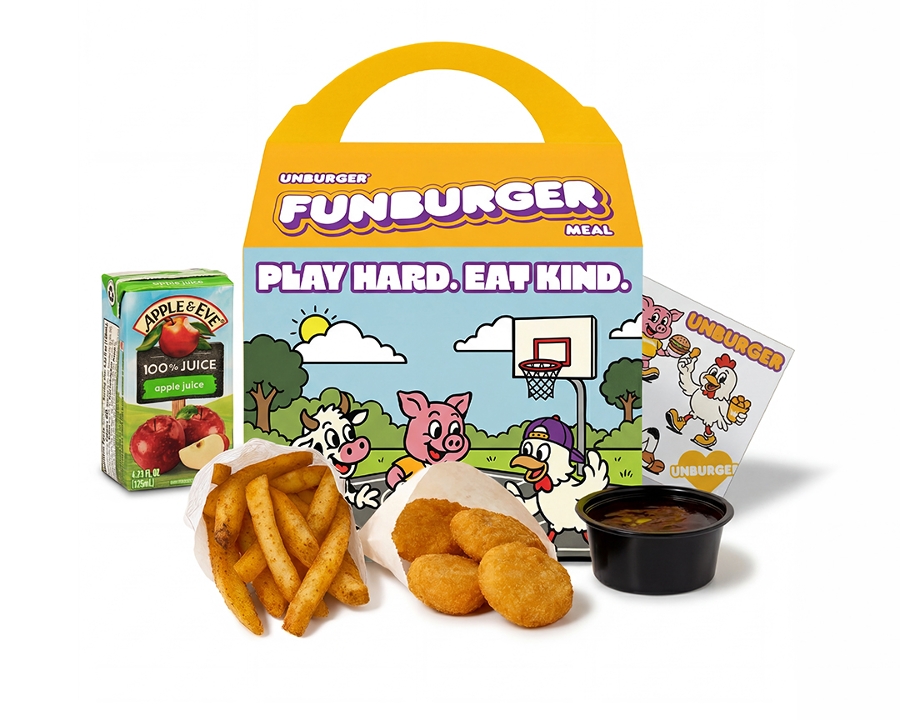 Chick'n Nugget Funburger Meal